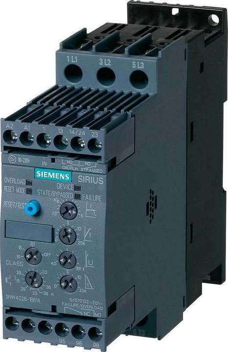 Actual product image Siemens Soft starter 11kW 400V SIRIUS 3RW40