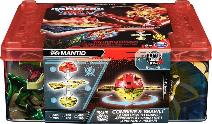 Immagine prodotto Spin Master Bakugan Baku-tin con attacco speciale Mantid