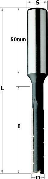 Image du produit CMT 172.060.31 Langlochbohrer rechts 6mm-Schaft 13x50 (6 millimètres)