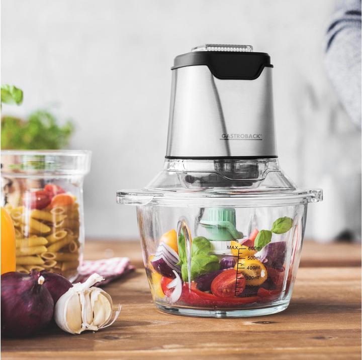 Actual product image Gastroback Design Mini Chopper Plus (1200 ml, 400 W)