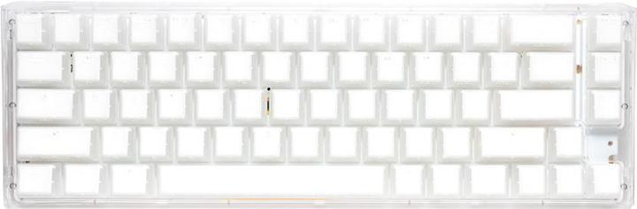 Actual product image Ducky One 3 Aura White SF Gaming Keyboard, RGB LED - MX-Silent-Red (DE, Cable)