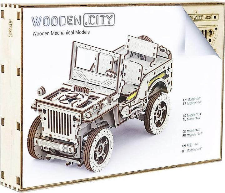 Actual product image WoodenCity jeep