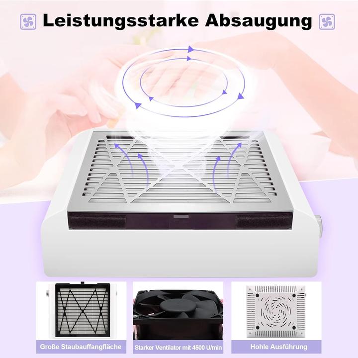 Produktbild Brantmaker Staubabsaugung Weiss Nagelstudio (1 x)