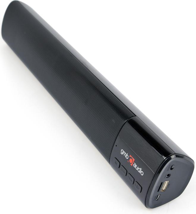Image du produit Gembird SPK-BT-BAR400-01 (4 h, Fonctionnement sur batterie, Alimentation via port USB)