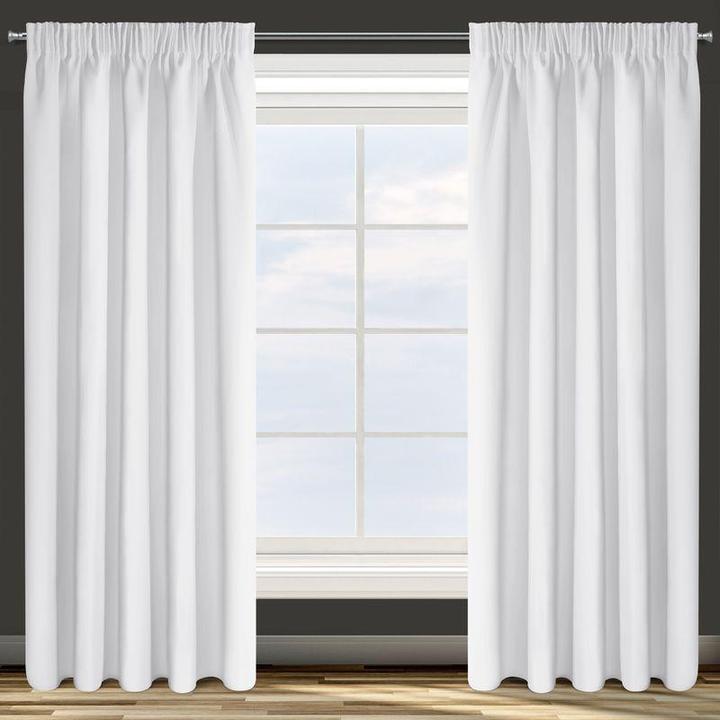 Immagine prodotto Eurofirany DESIGN 91 Tenda da notte in tessuto liscio oscurante PARISA, 135X270 cm, striscia (135 x 270 cm)