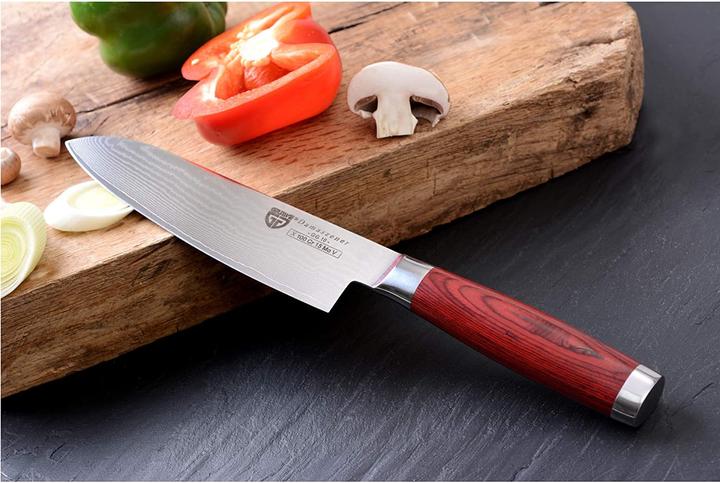 Produktbild Gräwe Damastmesser aus Damaststahl 17,5 cm (17.50 cm)
