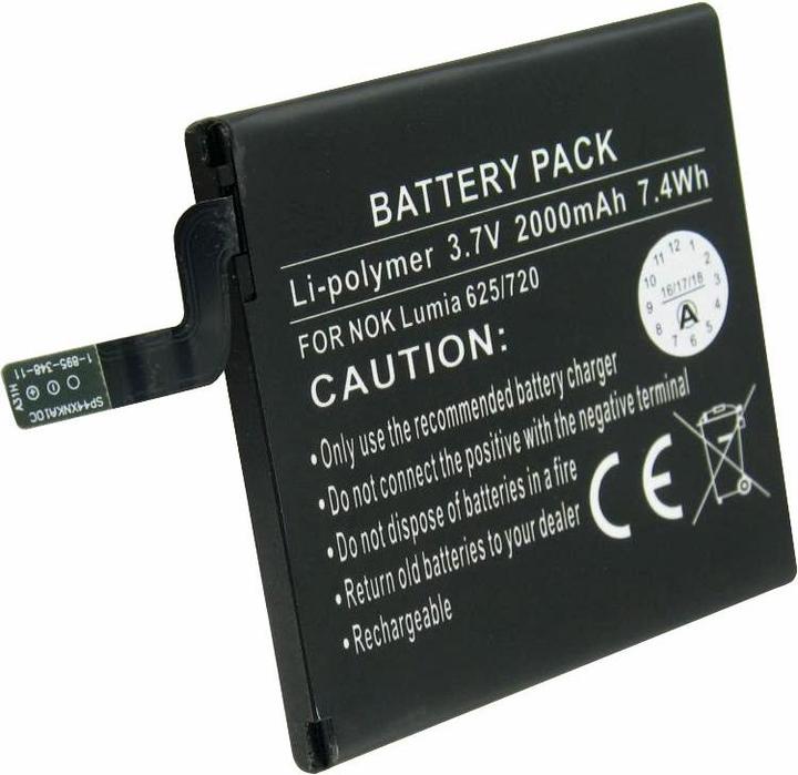 Immagine prodotto Nokia Akku Lumia 625, Lumia 720, BP-4GWA