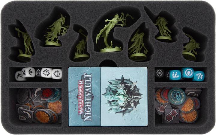 Actual product image Feldherr LBXLM01SET - Storage Box Bundle for Warhammer Underworlds: Shadespire + Nightvault - 16 (Foam material)