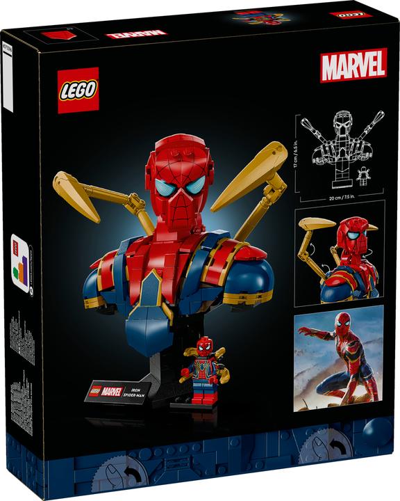Image du produit LEGO Buste d'Iron Spider-Man (76326, LEGO Marvel)