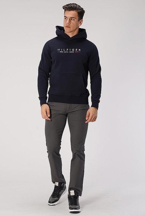 Actual product image Tommy Hilfiger Pima Cotton Denton Chino Straight Fit Dark As (W31/L34)