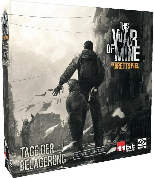 Produktbild Galakta This War of Mine: Tage der Belagerung (DE-Erweiterung), Brettspiel, für 1-6 Spieler, ab 18 Jahren (Deutsch)