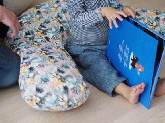 Actual product image Red Castle Nursing Pillow Big Flopsy Jersey Jungle (170 cm)