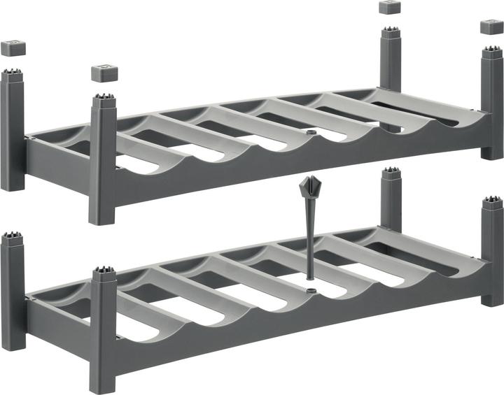 Rotho Vario (60 x 22 x 14 cm, 6 Fl.)
