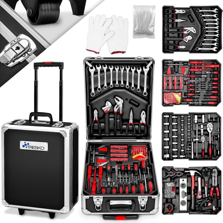 Immagine prodotto Tresko Set di strumenti (949 pezzi)