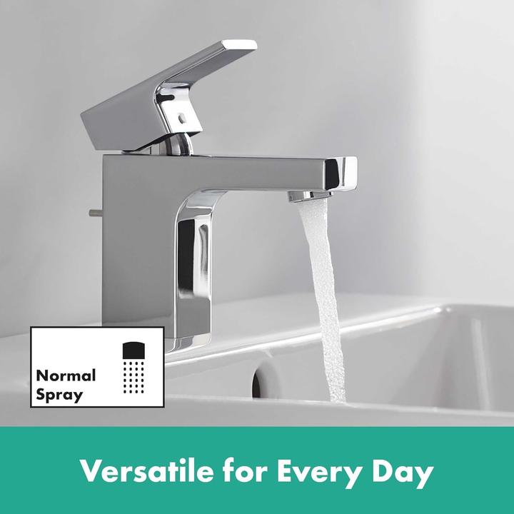 Produktbild hansgrohe Waschtischarmatur mit Einhebelmischer Vernis Shape chrom 71560000