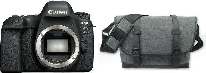Actual product image Canon EOS 6D Mark II Body incl. MS10 shoulder bag