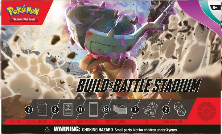 Immagine prodotto Pokémon SV02 - Build & Battle Stadium (Inglese, Scatola di costruzione e battaglia)