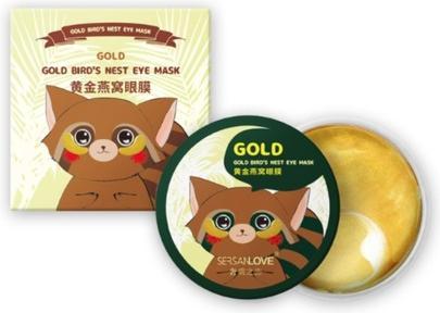 Image du produit Sersanlove Eye Gel Mask Hydrogel Eye Patches Gold Bird'S Nest 60Pcs. (Patchs)