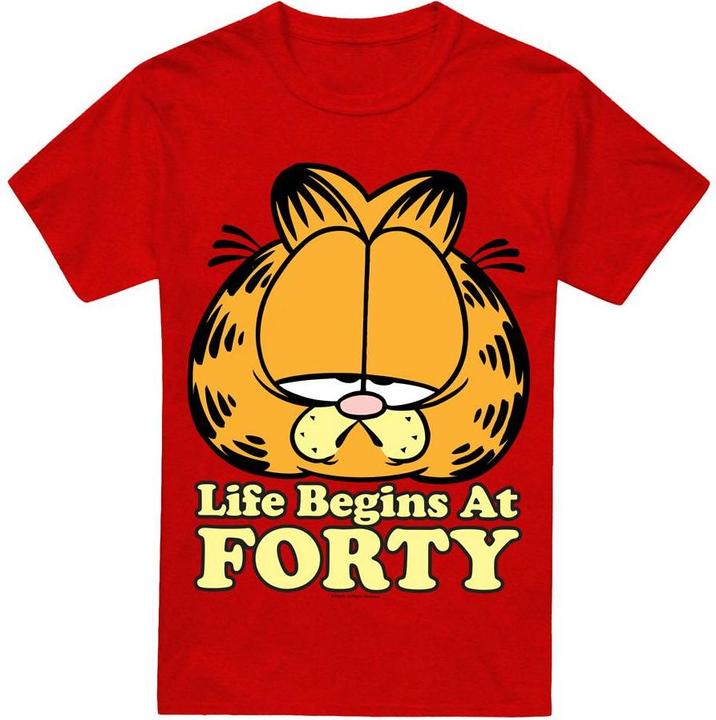 Garfield Life Begins At Forty TShirt (S)
