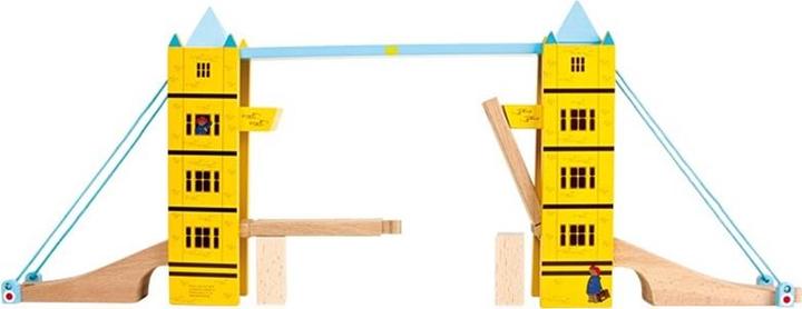 Produktbild Legler OHG Holzspielzeug-Bahnzubehör mit Paddington Bär Tower Bridge