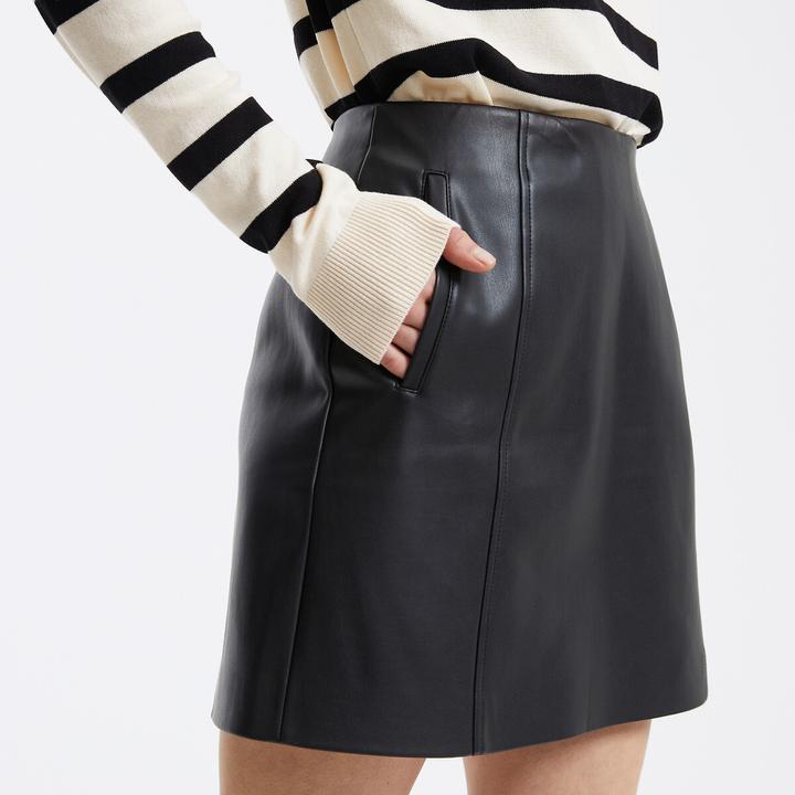 Produktbild La Redoute Collections Minirock aus Lederimitat (32)