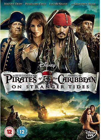 Produktbild Disney Pirates of the Caribbean 4 On Stranger Tides (DVD, Englisch)