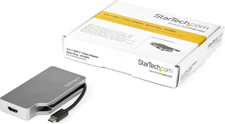 Actual product image StarTech USB C Multiport Adapter (HDMI, DVI, 10.40 cm)