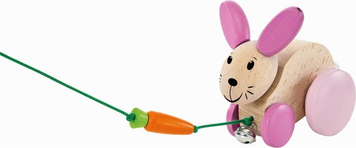 Produktbild Selecta Spielzeug Nachzieh-Hase Hanna Hoppel