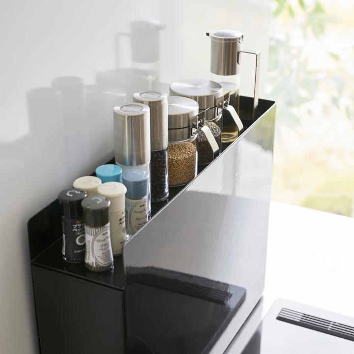 Actual product image Yamazaki Spice rack with drawer TOWER