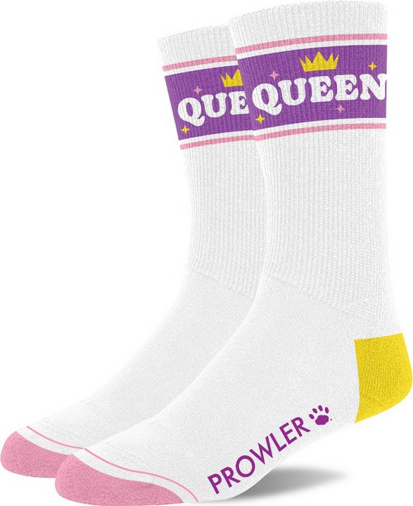 Actual product image Prowler Queen Socks - White/Purple (One size)