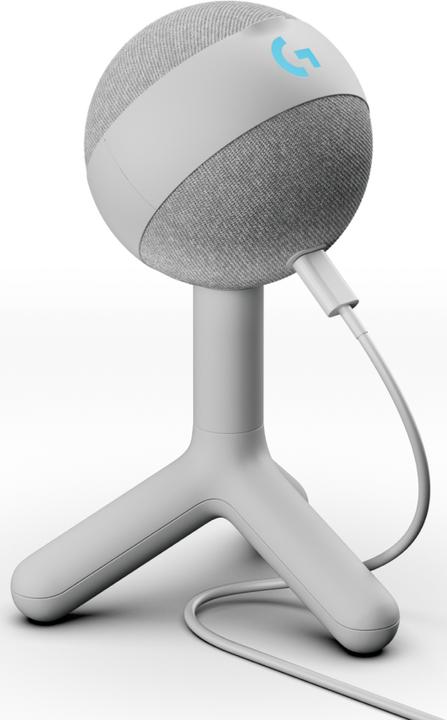 Actual product image Logitech Yeti GX Dynamic RGB Gaming Mic with LIGHTSYNC - OFF WHITE - EMEA28-935