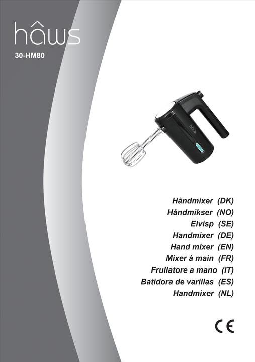 Productafbeelding Haws Alrø Draadloze Handmixer