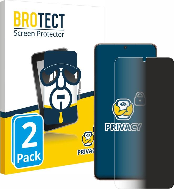 Immagine prodotto BROTECT Pellicola privacy antispia Pellicola di protezione dalla luce blu (2 Pezzo/i, Samsung Galaxy S21+ 5G)