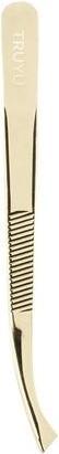 Actual product image Truyu 10-1015 Tweezers 24 Carat Gold Plated Beveled