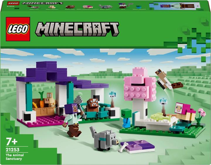 Produktbild LEGO Das Tierheim (21253, LEGO Minecraft)