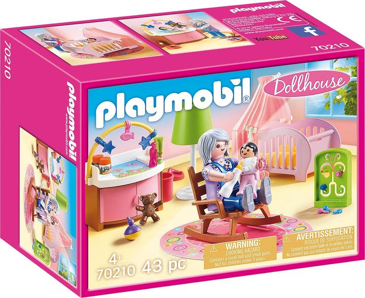 Playmobil Chambre de bébé (70210, Maison de poupée Playmobil)
