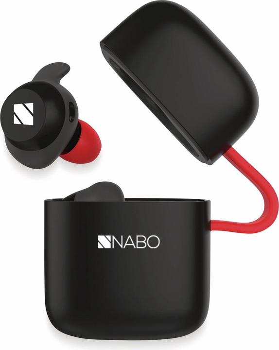Actual product image NABO T SPORT True Wireless Sports Headphones Black