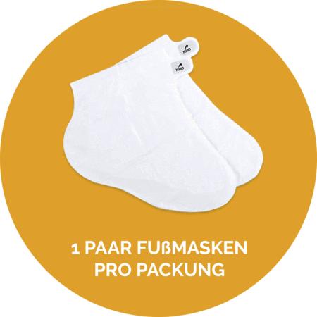 Produktbild Scholl N„hrende Fussmaske in Socken mit 3 wertvollen ™len (Fussmaske)