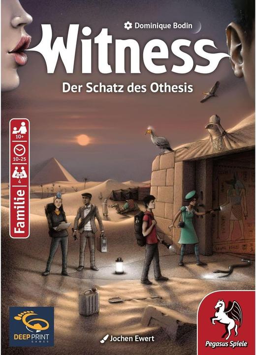 Image du produit Pegasus Witness - Le trésor d'Othesis (Deep Print Games) (Allemand)