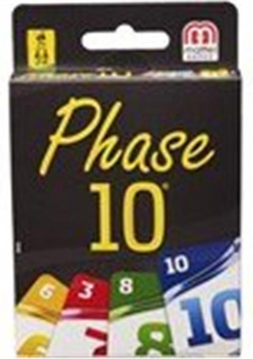 Produktbild Mattel Games Phase 10 (Deutsch, Englisch, Französisch, Italienisch)