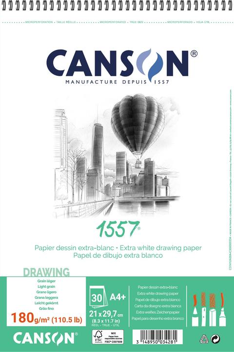 Immagine prodotto Canson Carta per schizzi (A4, Nessuna, Copertina morbida)