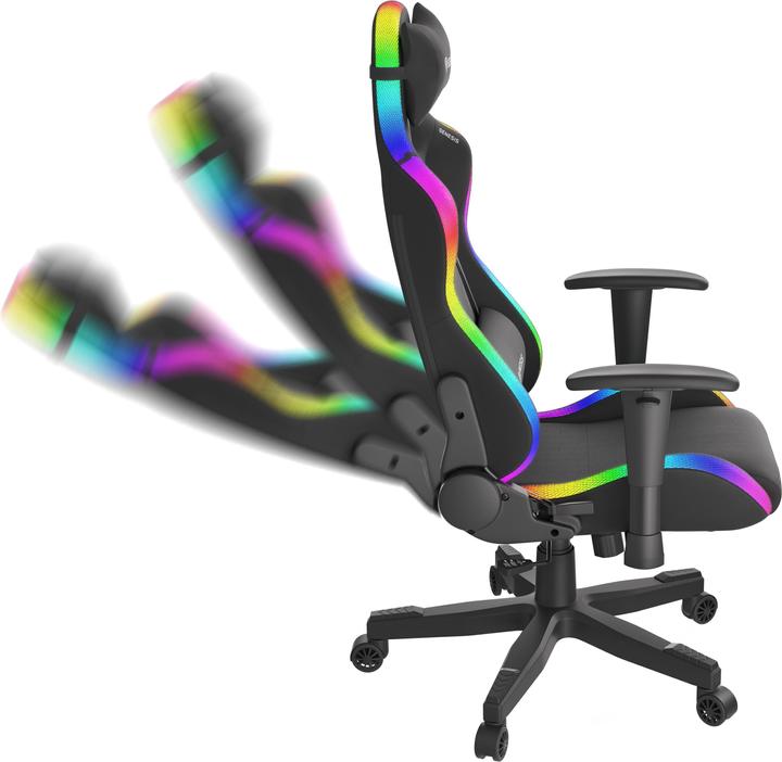 Produktbild Genesis Sessel für Spiele NATEC Trit 600 RGB NFG-1577 (schwarze Farbe)