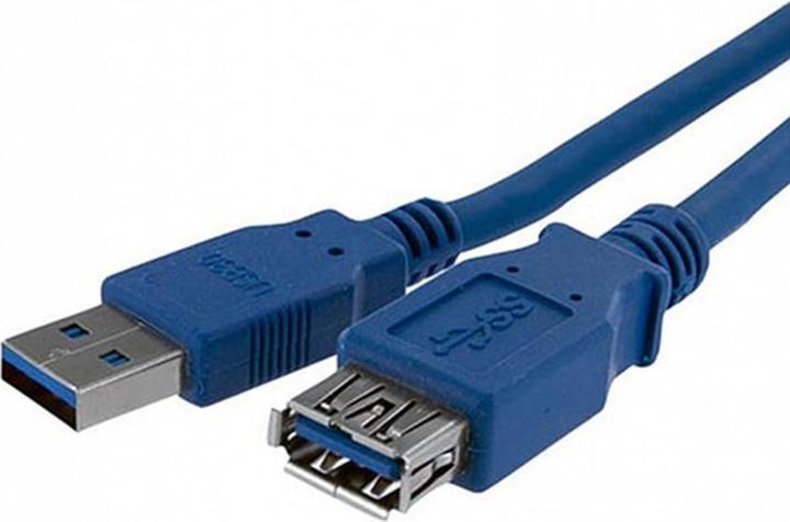 StarTech 1m USB Blu USB 3 Cavo Di Prolunga (1 m, USB 3.0)