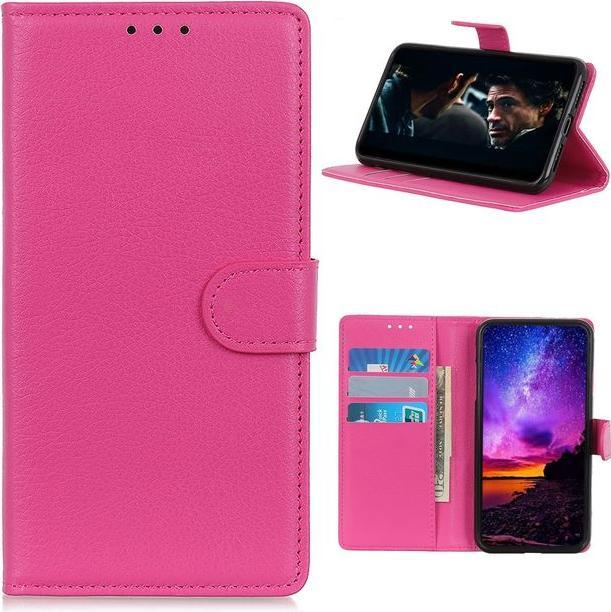 Actual product image MU Classic Litchi Leather Bookcover Series (Samsung Galaxy A42 5G)