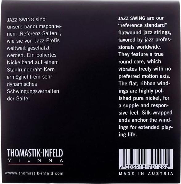 Image du produit Thomastik Ensemble de swing jazz (6 x, Guitare électrique, 0.05")