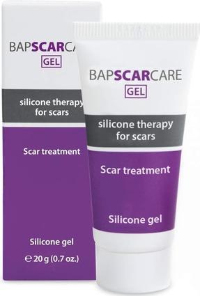 Actual product image BAPScarCare Silicone scar gel