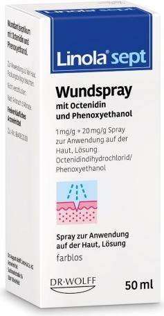 Produktbild Dr. Wolff Linola sept Wundspray, 50 ml Lösung (50 ml)