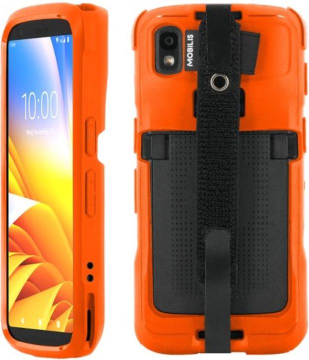 Produktbild Mobilis PROTECH Case+Handstrap Zebra TC22/27 Safety oran sof