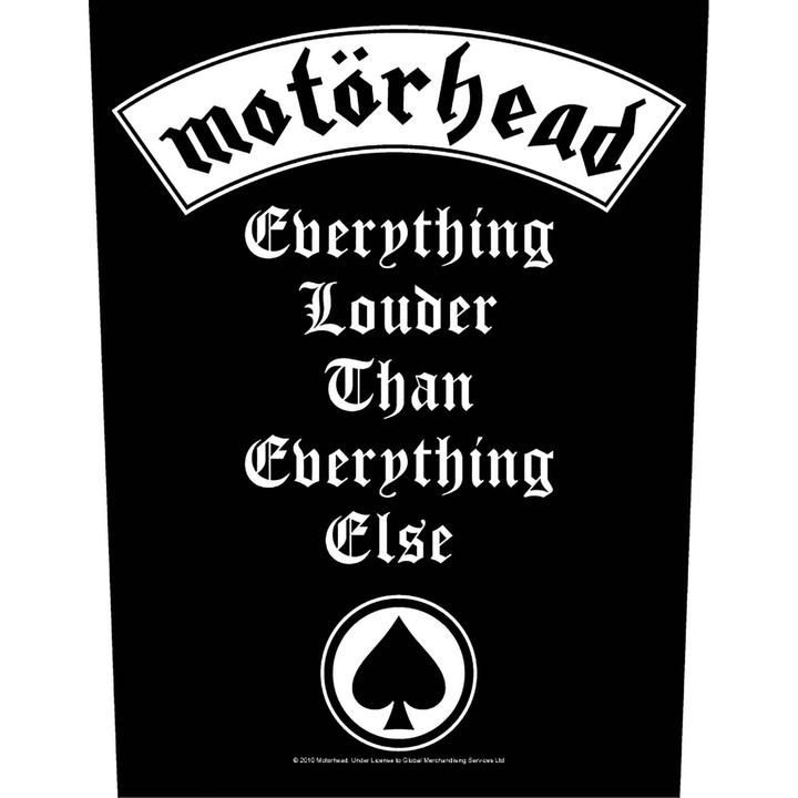 Motorhead Everything Louder Patch (1 x)
