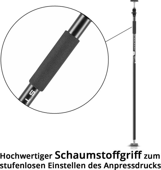 Produktbild Stahlwerk Montagestütze | Baustütze MH-290 ST 4er Set 160-290cm, 40kg Tragkraft (2900 mm)